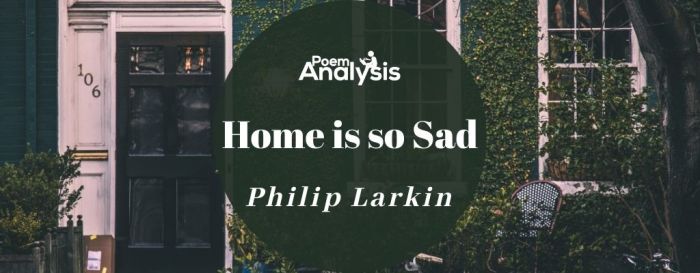 Poem larkin philip sad so mom