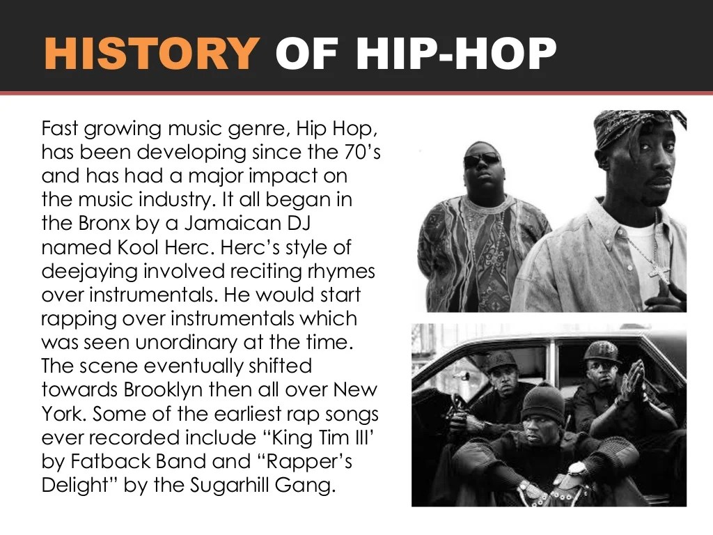 The history of hip hop answer key