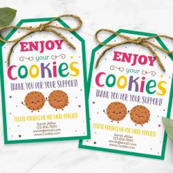 Girl scout cookie flash cards