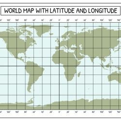 Lines of latitude and longitude worksheet