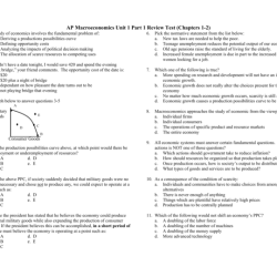 Ap macroeconomics unit 4 financial sector answer key