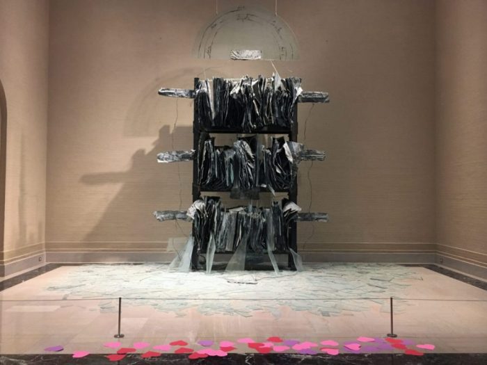 Anselm kiefer's breaking of the vessels refers to