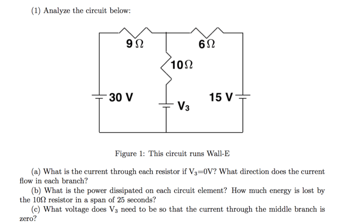 The reference for analyzing any circuit is the current